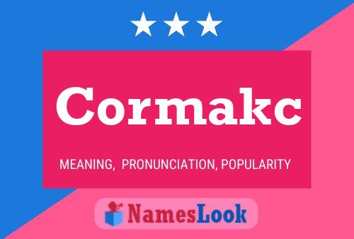 Cormakc Name Poster