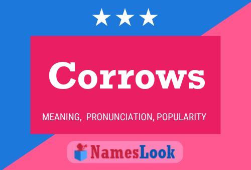 Corrows Name Poster