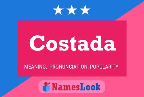 Costada Name Poster