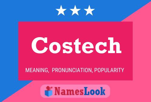 Costech Name Poster