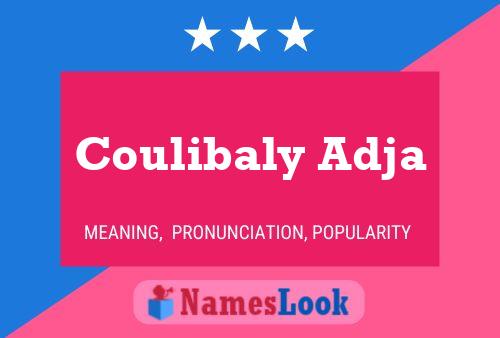 Coulibaly Adja Name Poster