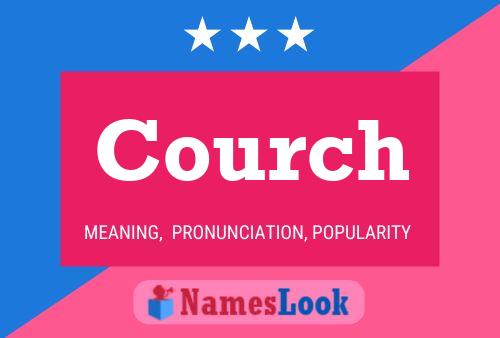 Courch Name Poster