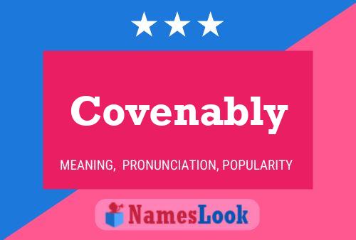 Covenably Name Poster