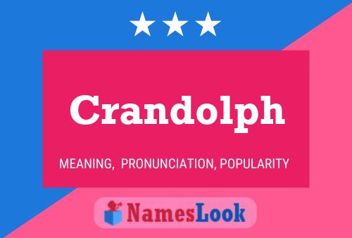 Crandolph Name Poster