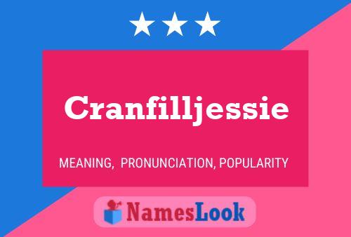 Cranfilljessie Name Poster