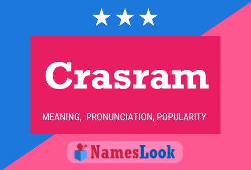 Crasram Name Poster