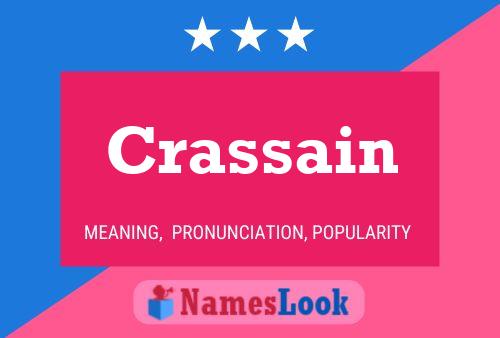 Crassain Name Poster