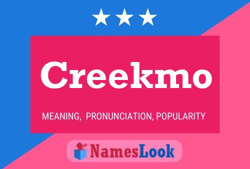 Creekmo Name Poster