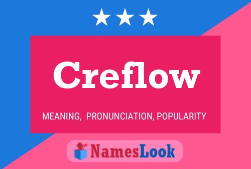 Creflow Name Poster