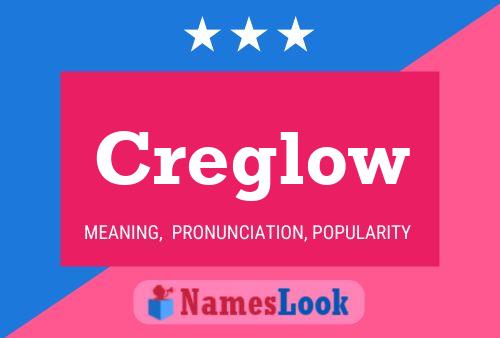 Creglow Name Poster