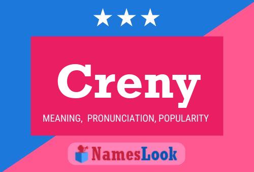 Creny Name Poster