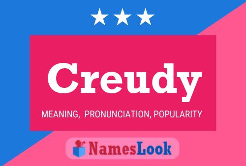 Creudy Name Poster