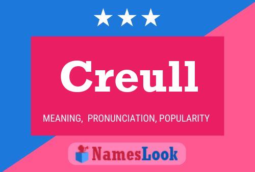 Creull Name Poster