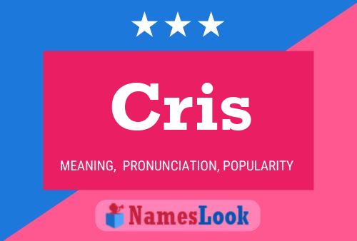 Cris Name Poster