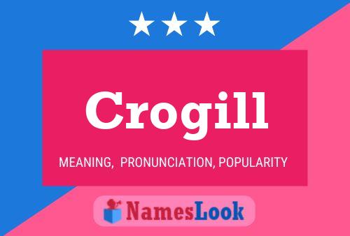 Crogill Name Poster