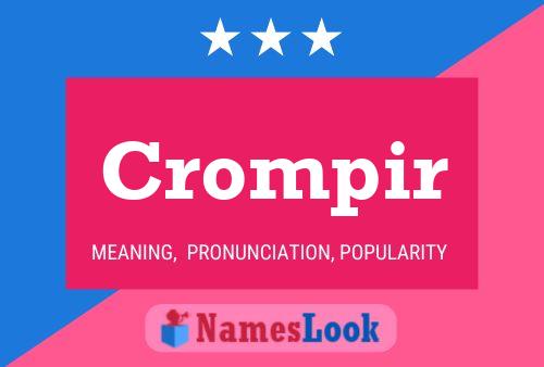 Crompir Name Poster