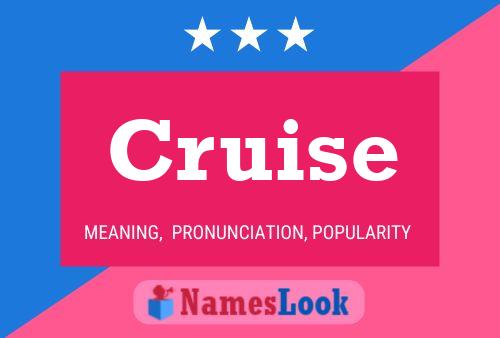 Cruise Name Poster