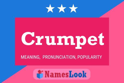 Crumpet Name Poster