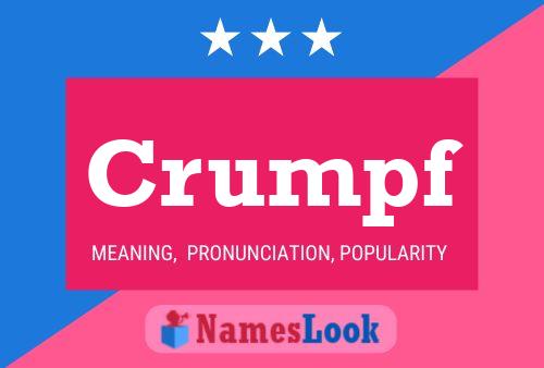 Crumpf Name Poster