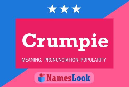 Crumpie Name Poster