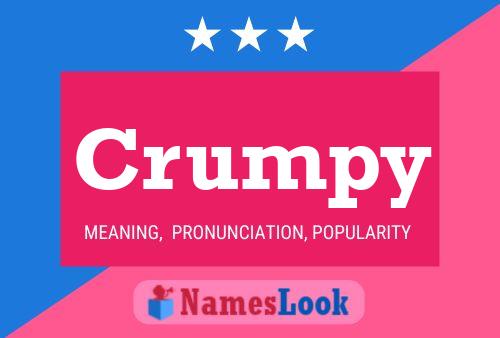 Crumpy Name Poster