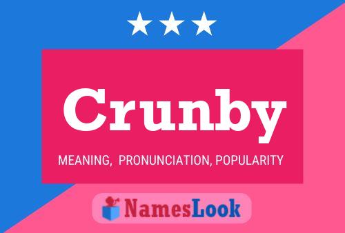 Crunby Name Poster