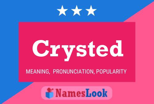 Crysted Name Poster