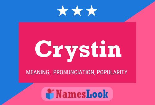 Crystin Name Poster