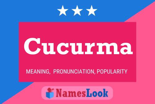 Cucurma Name Poster