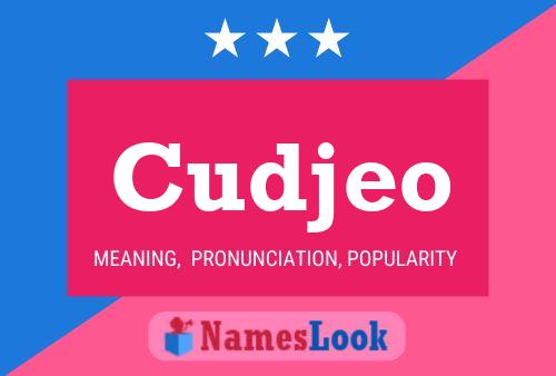 Cudjeo Name Poster