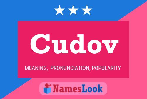 Cudov Name Poster