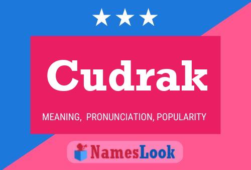 Cudrak Name Poster