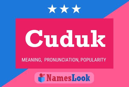 Cuduk Name Poster