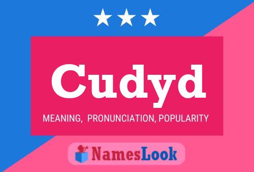 Cudyd Name Poster