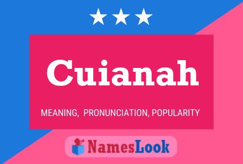 Cuianah Name Poster