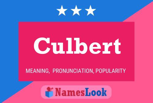 Culbert Name Poster