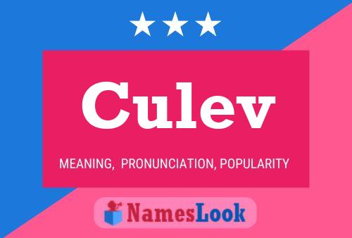 Culev Name Poster