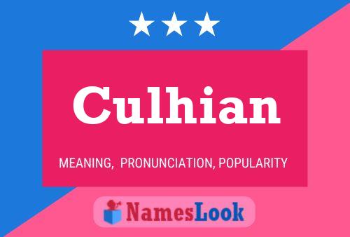 Culhian Name Poster