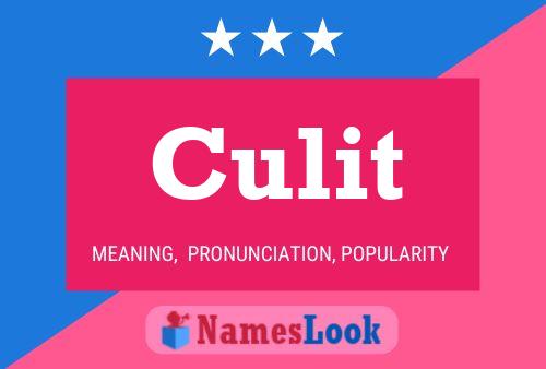 Culit Name Poster