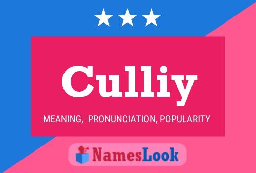 Culliy Name Poster