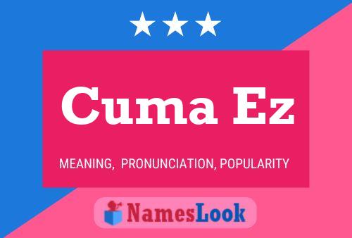 Cuma Ez Name Poster