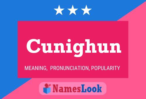 Cunighun Name Poster