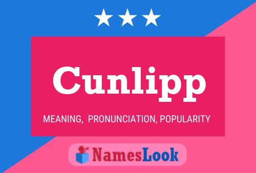 Cunlipp Name Poster