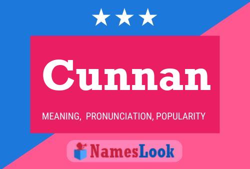 Cunnan Name Poster