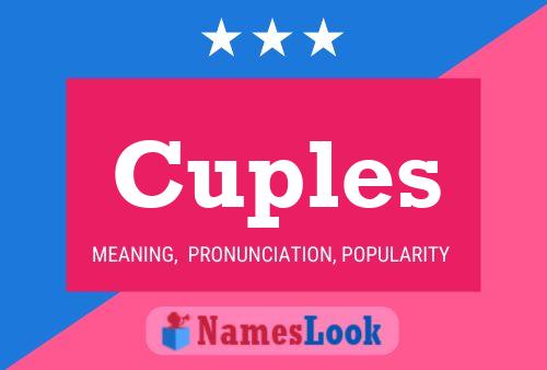 Cuples Name Poster