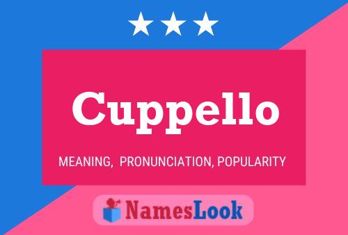 Cuppello Name Poster