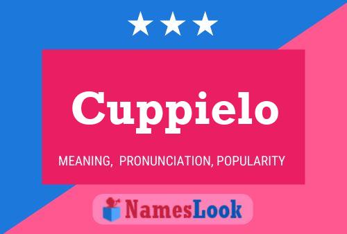 Cuppielo Name Poster