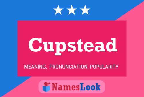 Cupstead Name Poster