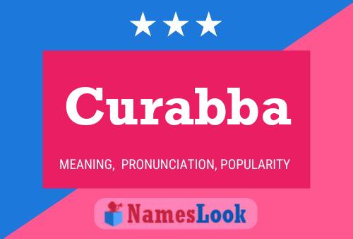 Curabba Name Poster