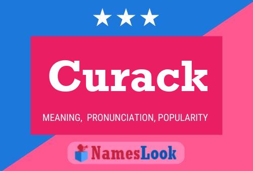 Curack Name Poster